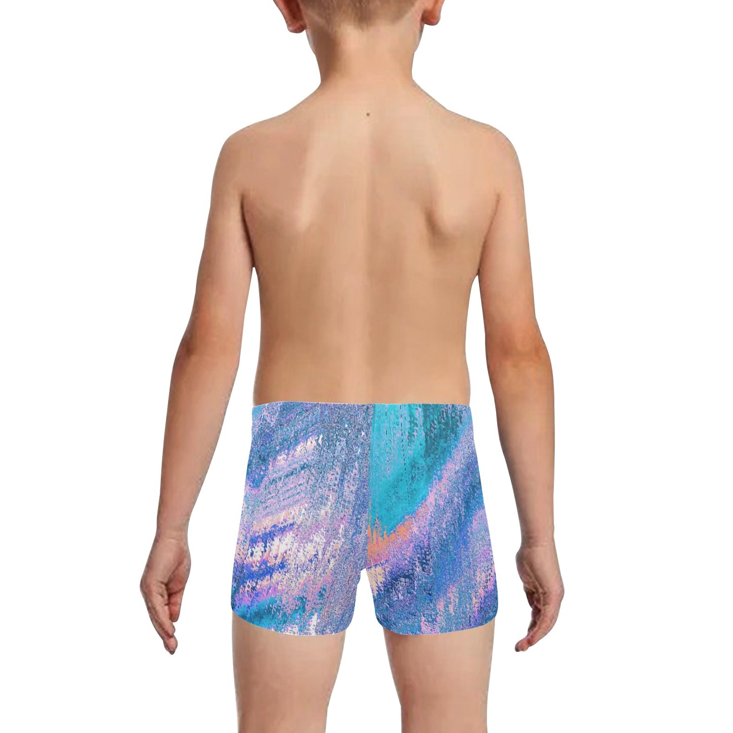 Pastel Blends Little Boys' Swimming Trunks