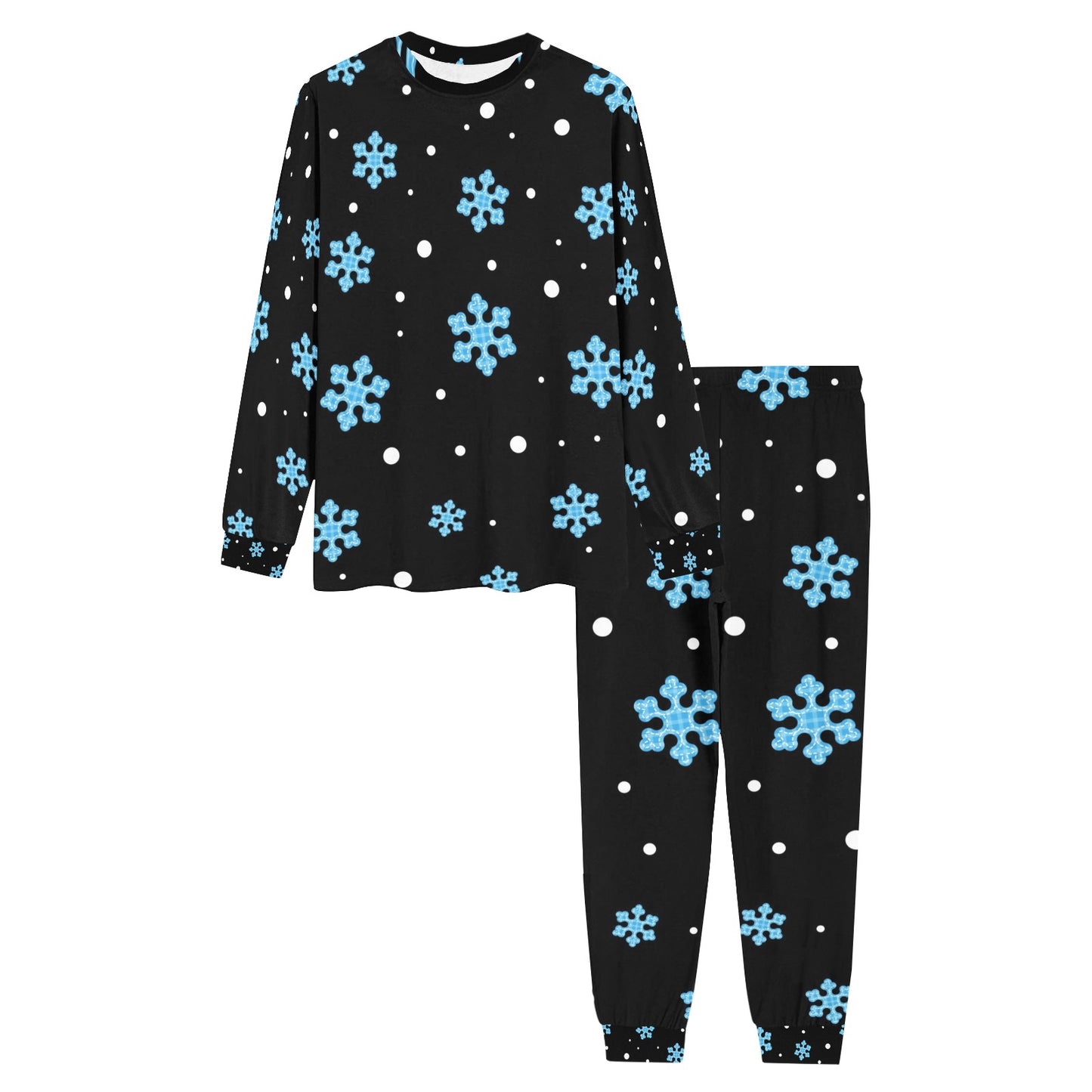 Night Snow Christmas Pajama Set