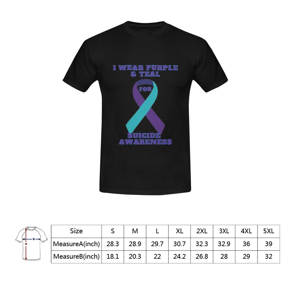 AWARENESS - Suicide Men's T-Shirt