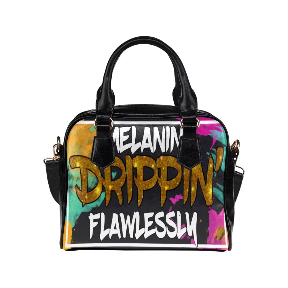 Melanin DRIPPIN Flawlessly Shoulder Handbag