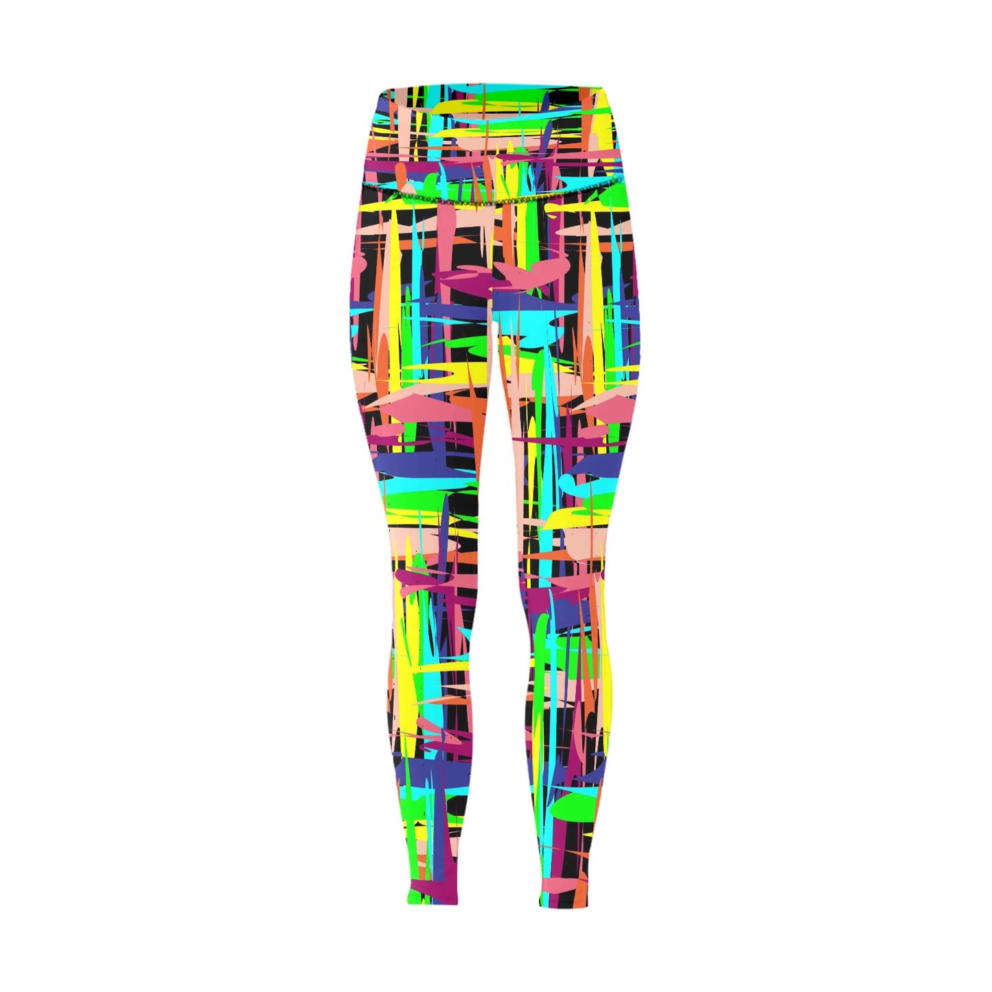 Colorful Lights Women's High-Waisted Leggings