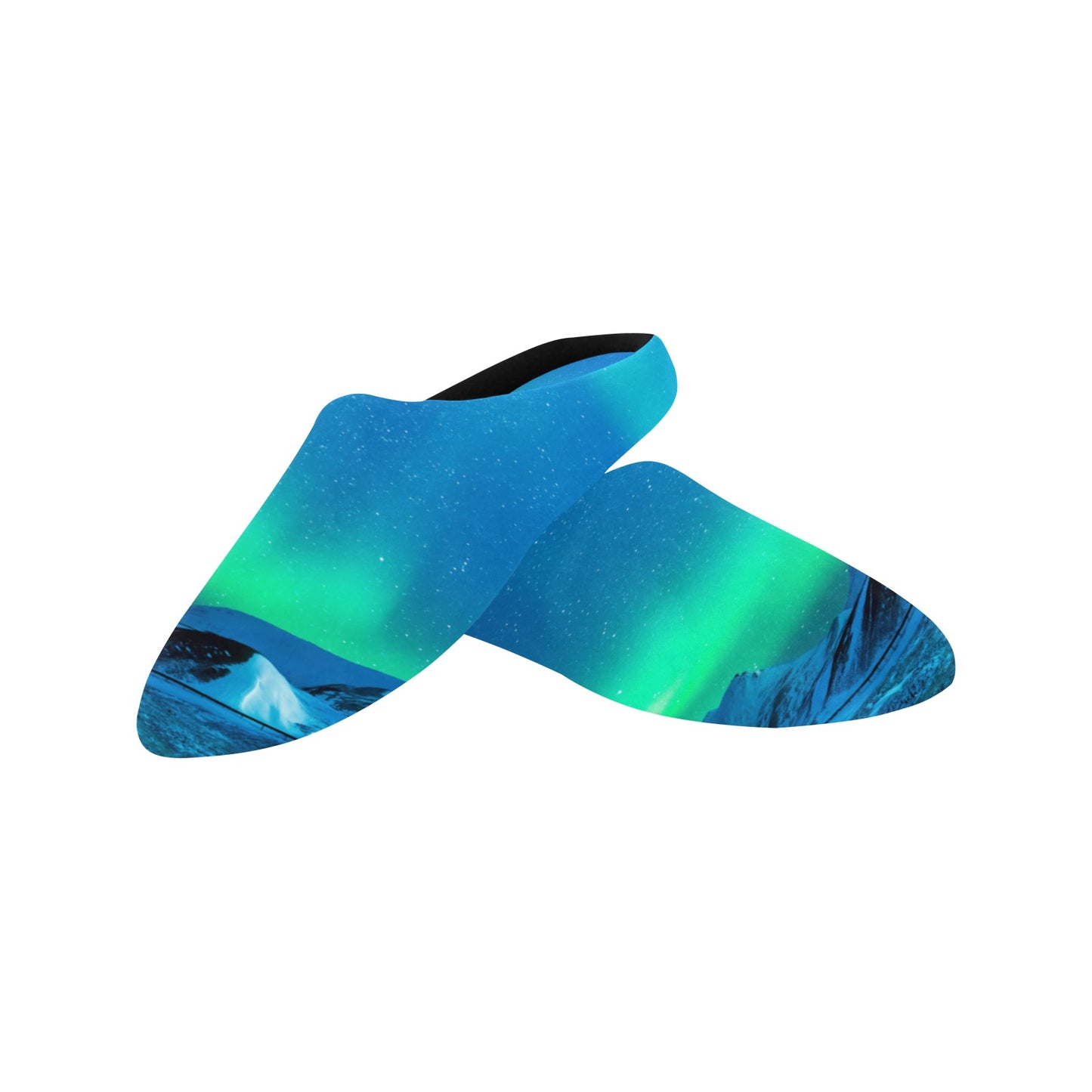 Blue Eclipse Women's Non-Slip Cotton Slippers