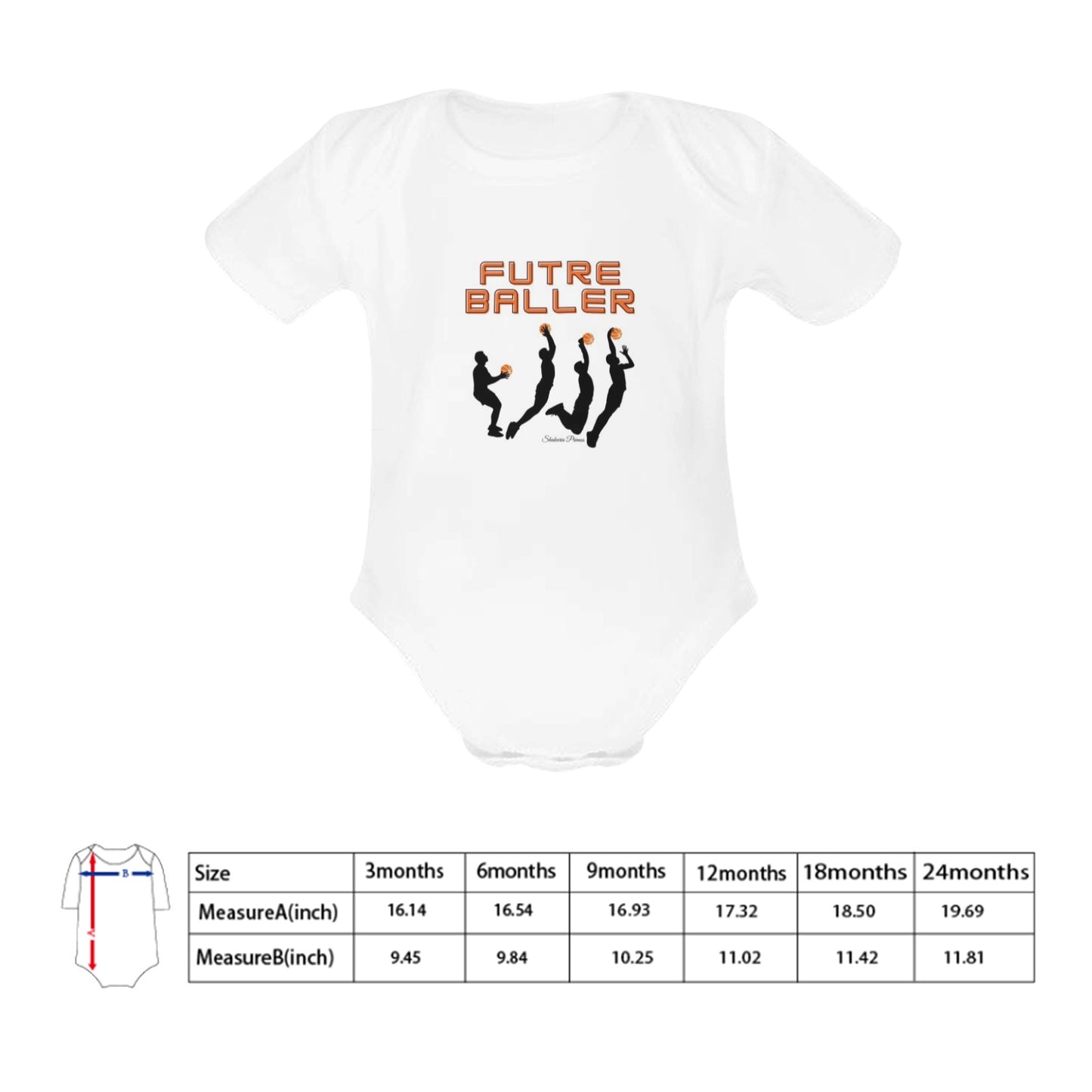 Future Baller Baby Onesie