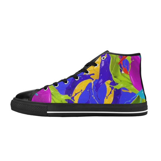 Color Mix High Top Shoes- Kids