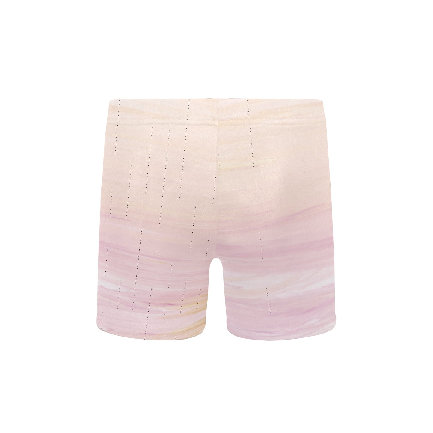 Peach Ombre Little Boys' Swimming Trunks