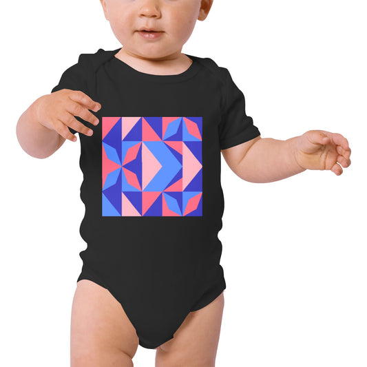 Color Abstract Baby Onesie