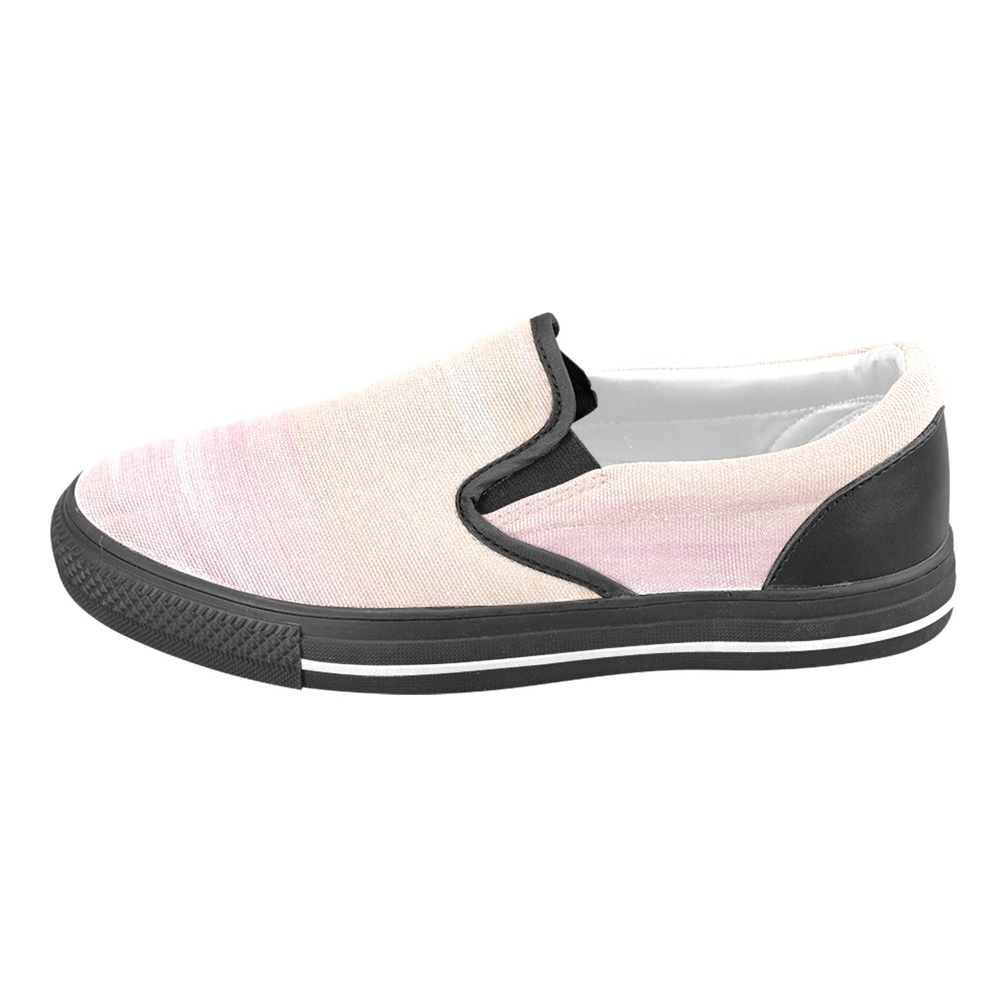 Peach Ombre Women's Slip-on Shoes