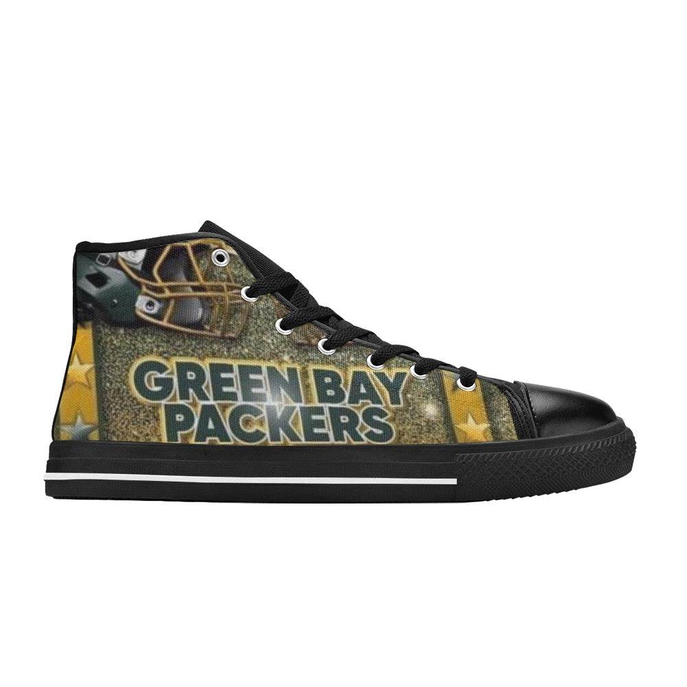 Green Bay Men's High Top Shoes