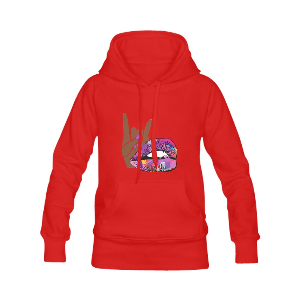 Rockin’ Lips Women's Hoodies