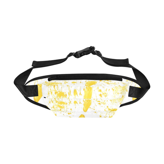 Yellow Splash Fanny Pack/Large