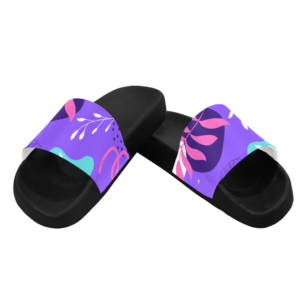 Purple Palms Women's Slides