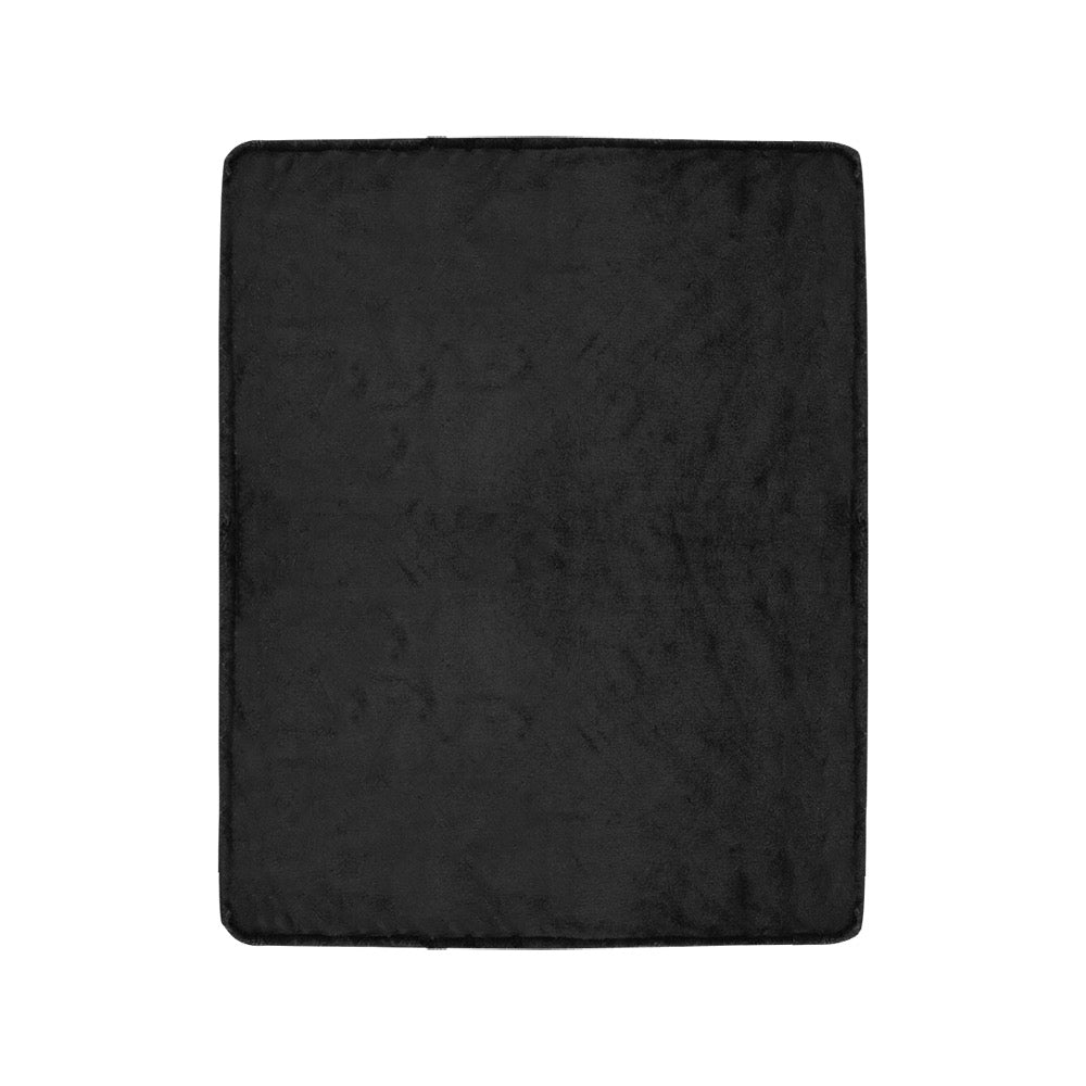 Black Ultra-Soft Micro Fleece Blanket 40"x50"