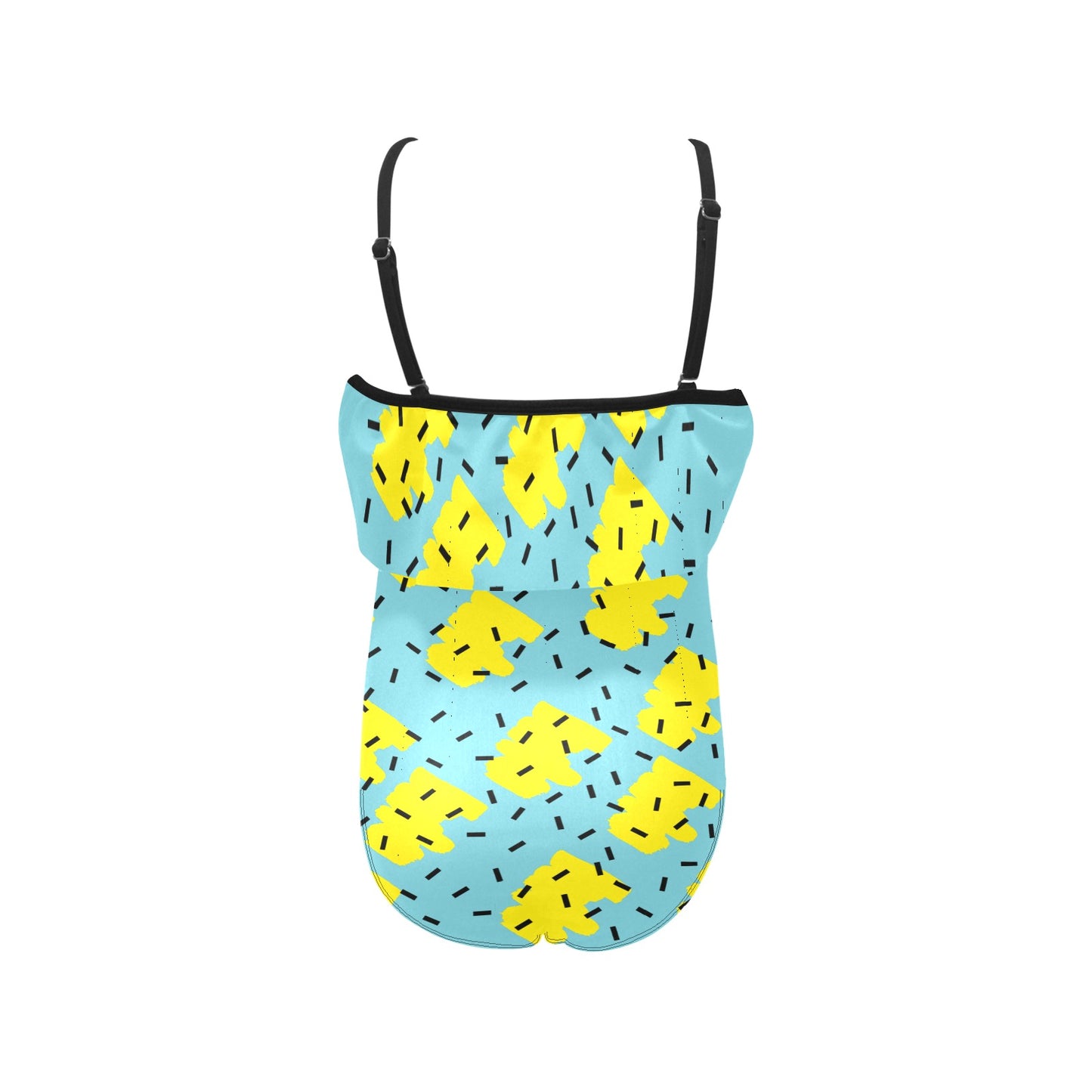 Turq-Limon Kids' Swimsuit