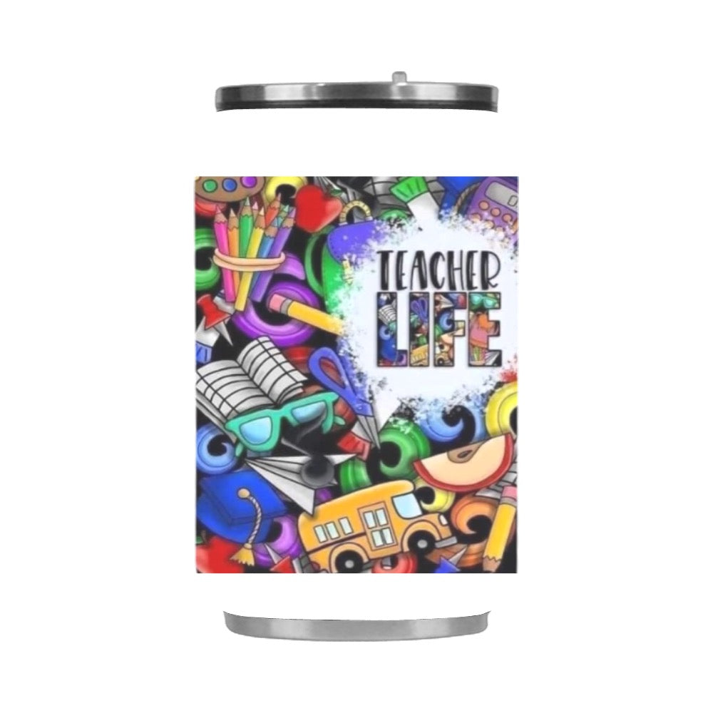 Teacher Life Stainless Steel Vacuum Mug (10.3OZ)