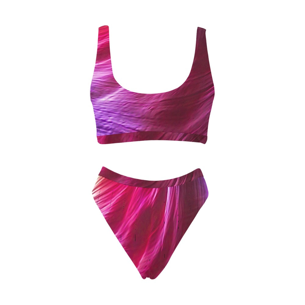 Purple Winds Sport Swimsuit