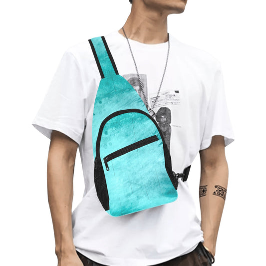 Blue Lagoon Chest Bag