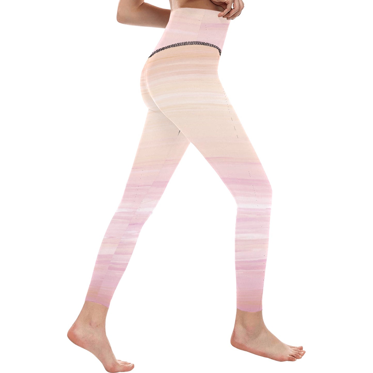 Peach Ombre Women's Leggings