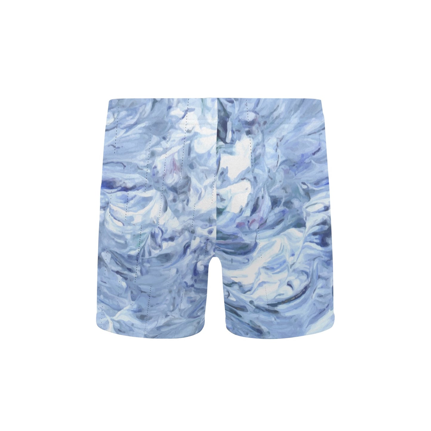 Motion In The Ocean Little Boys' Swimming Trunks