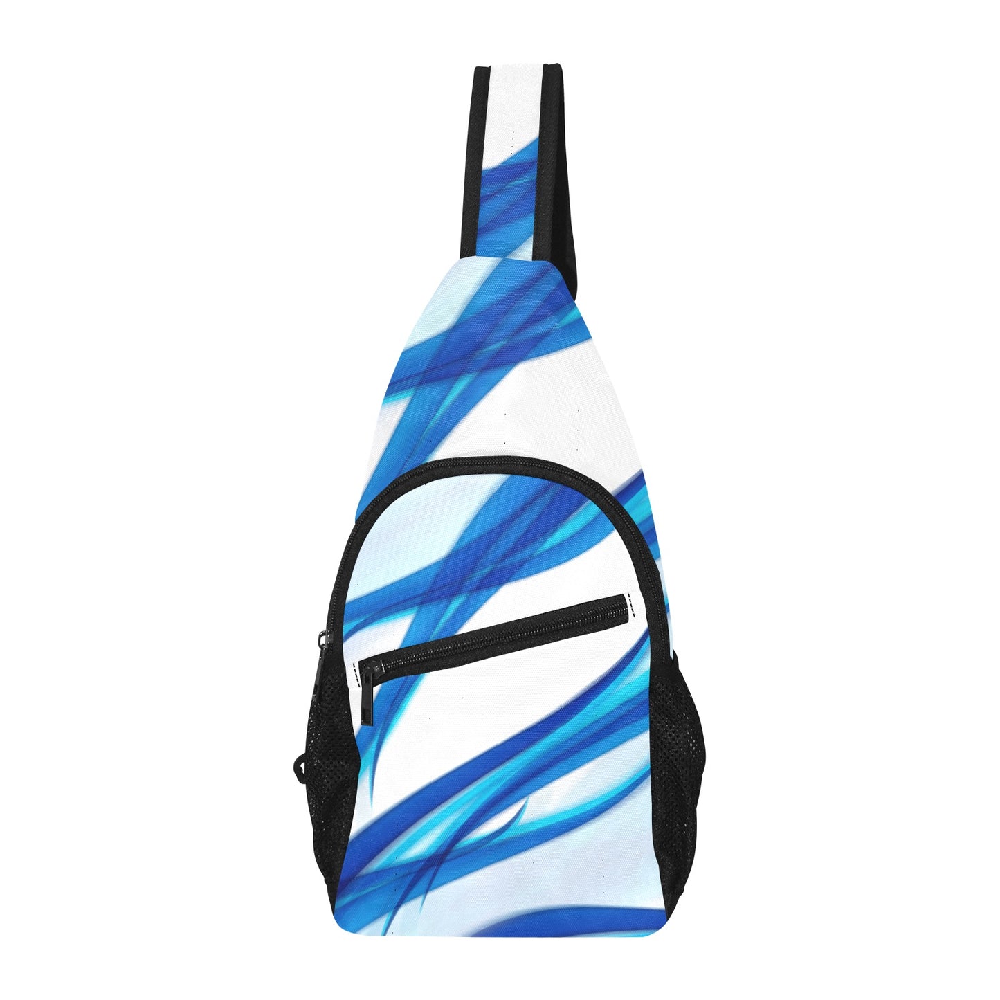 Blue Lightning Chest Bag