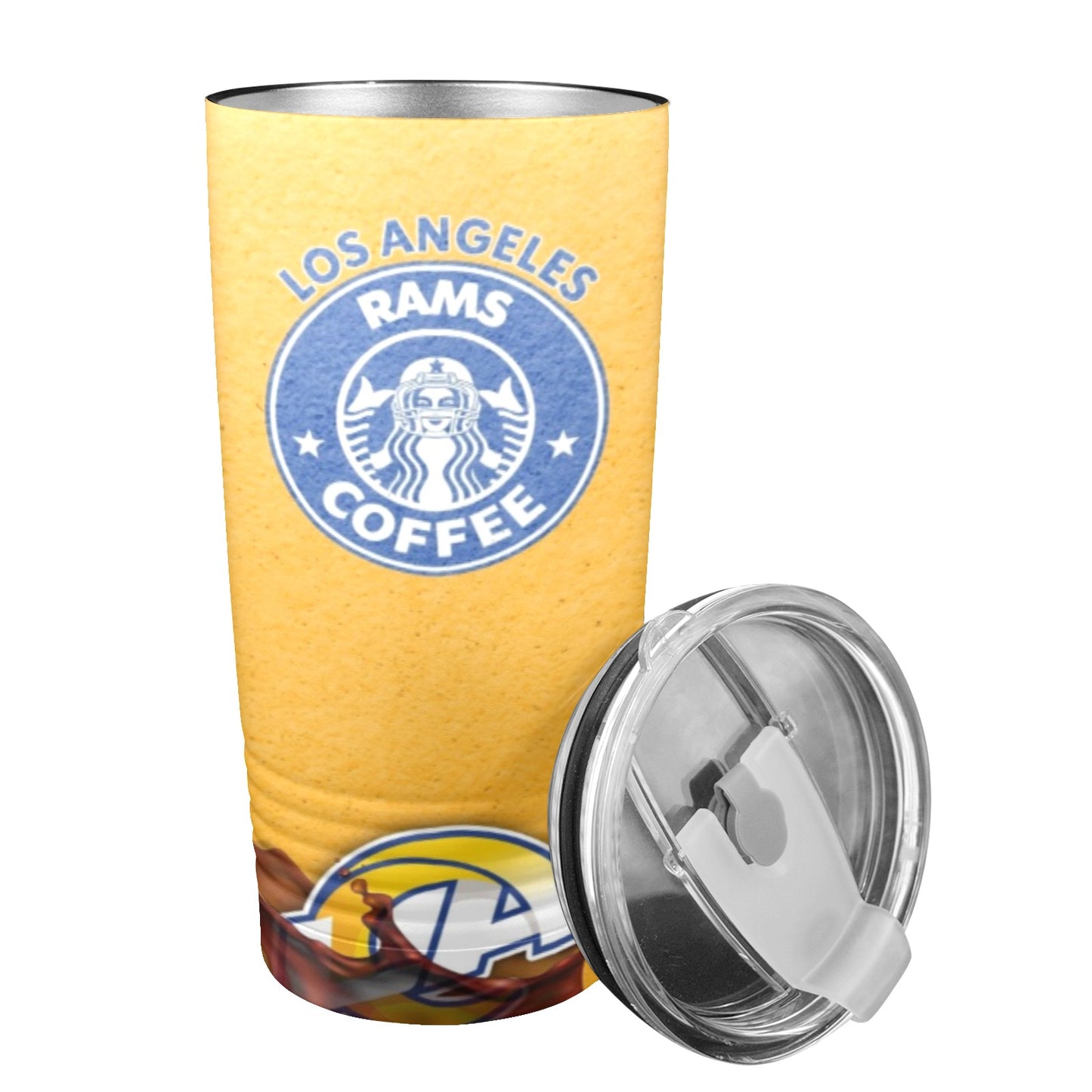 Rams 20oz Insulated Stainless Steel Mobile Tumbler