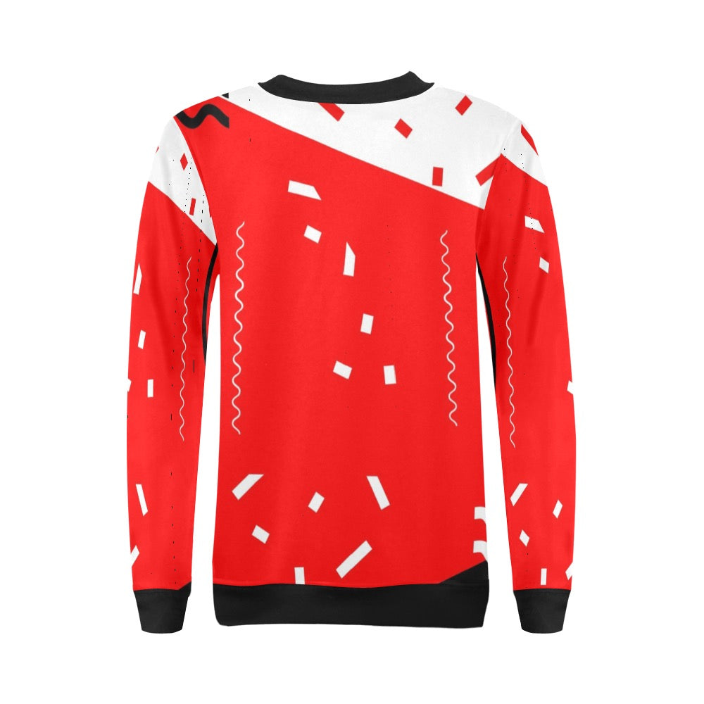 Red does it good Crewneck Sweatshirt for Women