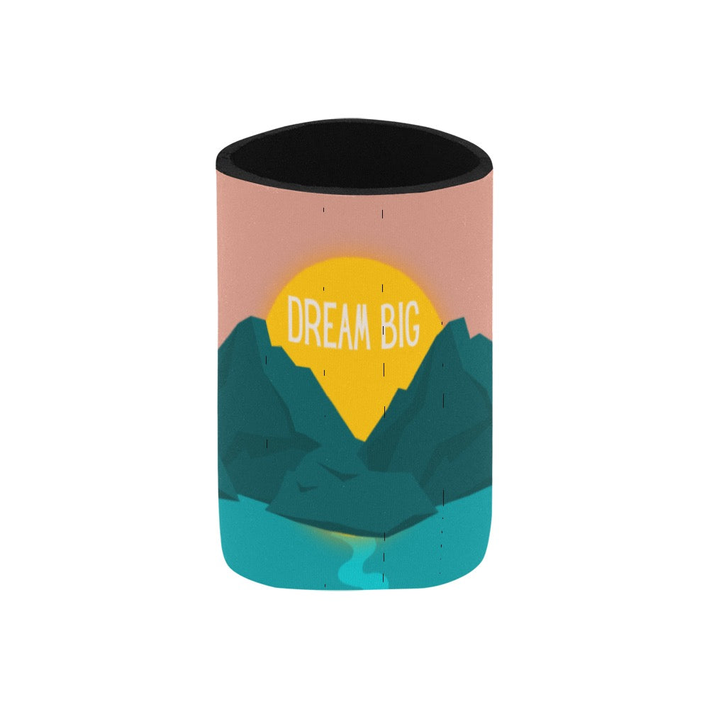 Dream Big Neoprene Can Cooler