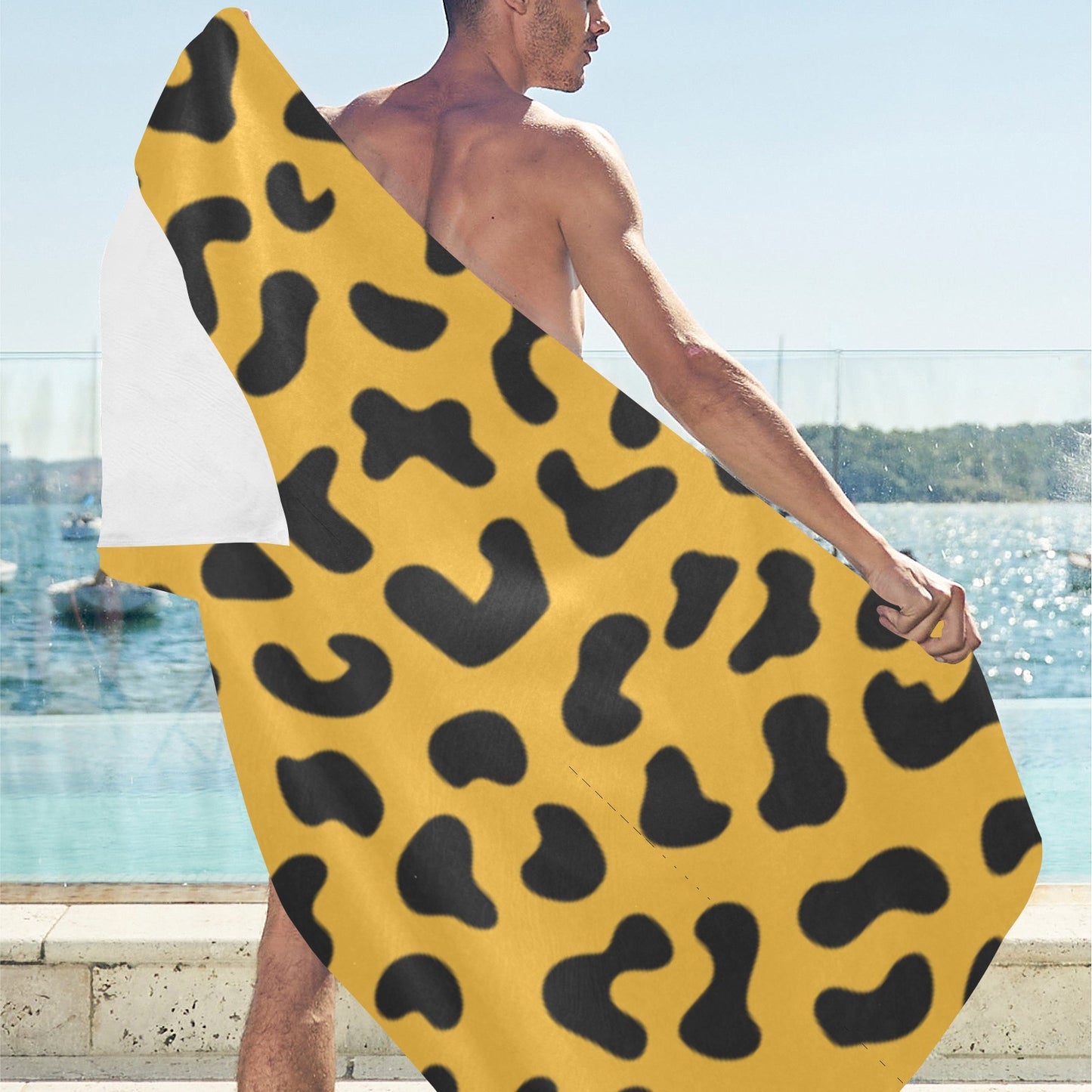 Cheetah Beach Towel 32"x 71"