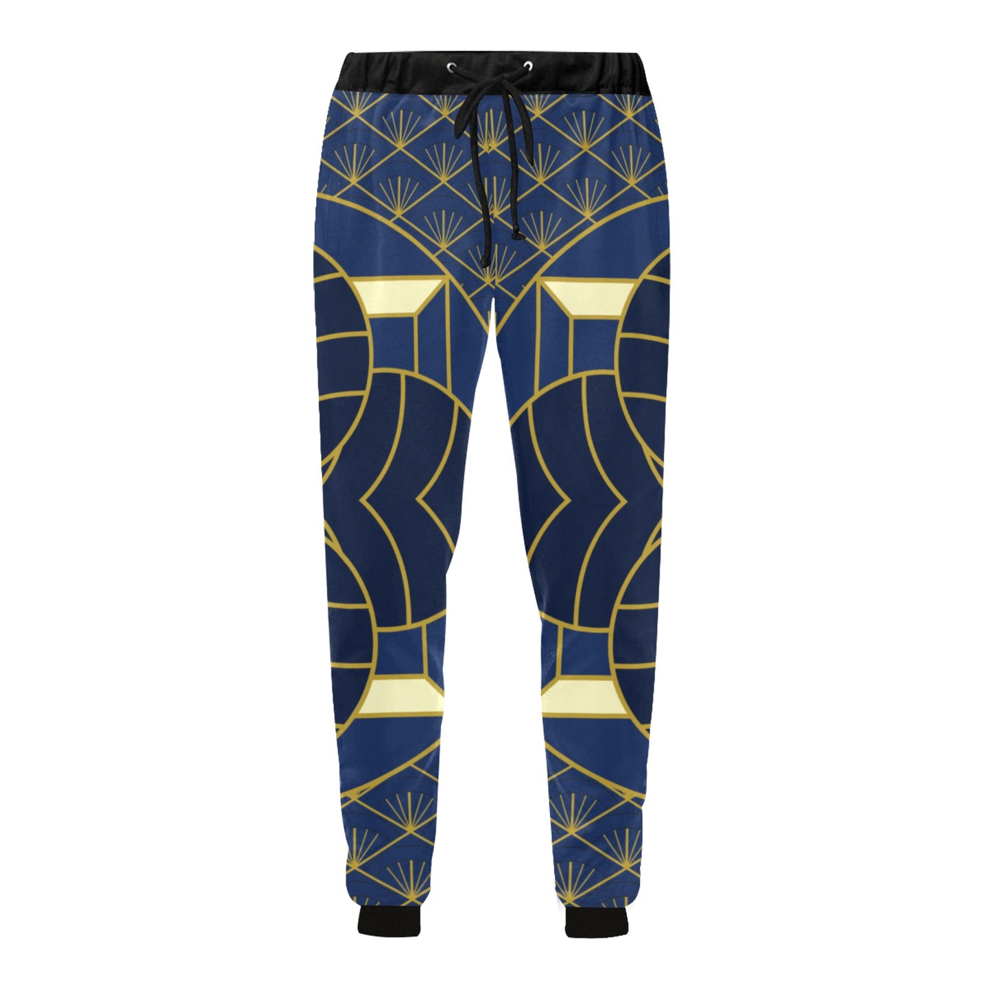 Navy Cut Unisex Sweatpants