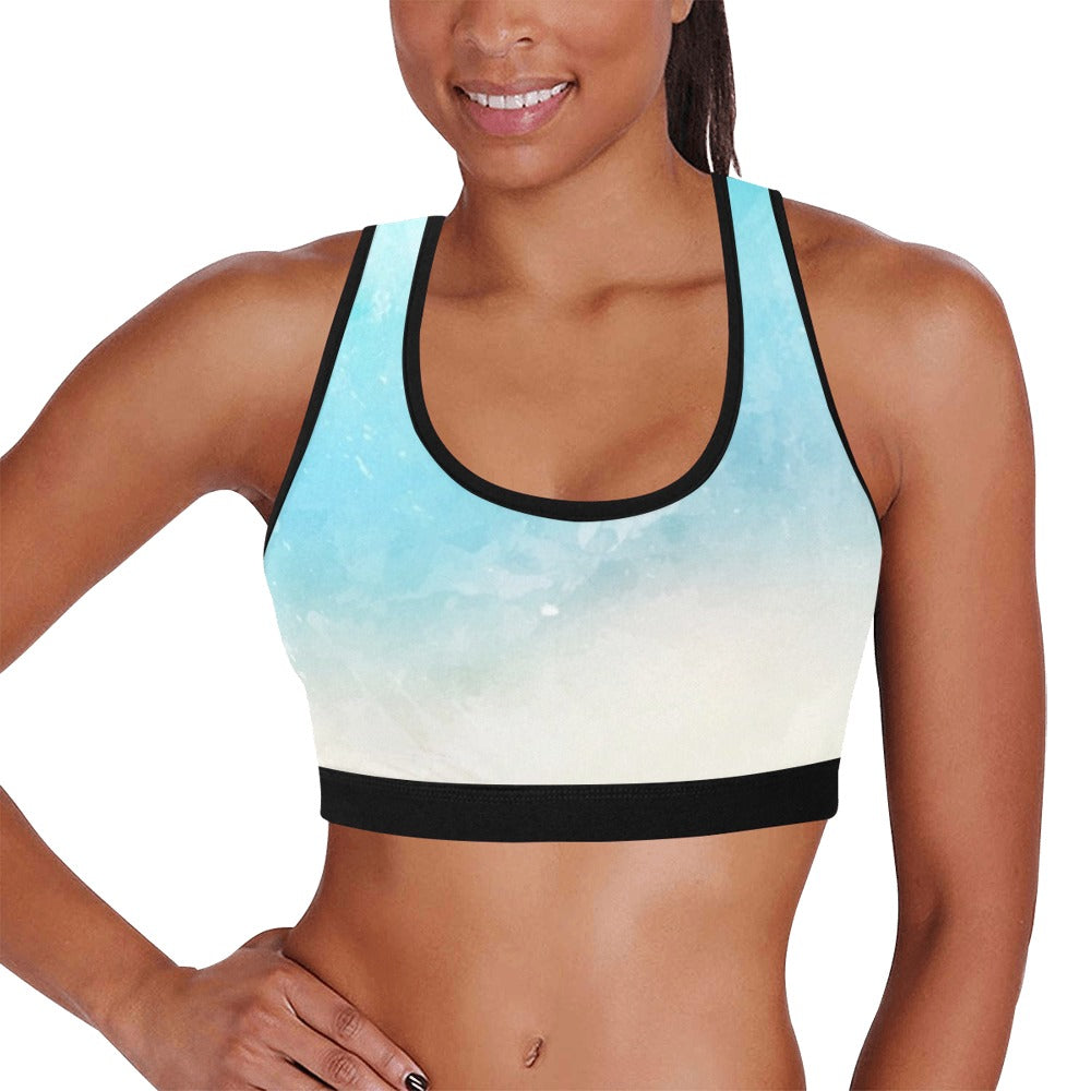 Bluish Women's Sports Bra