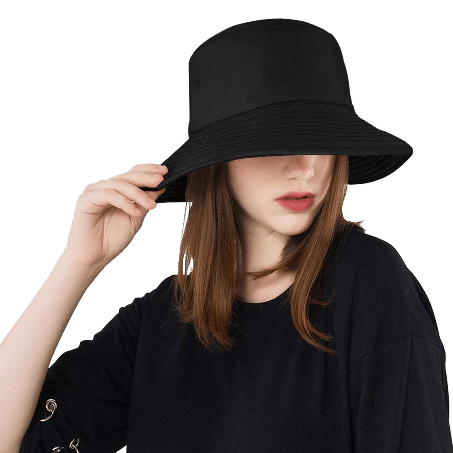 All Black Everything Unisex Bucket Hat