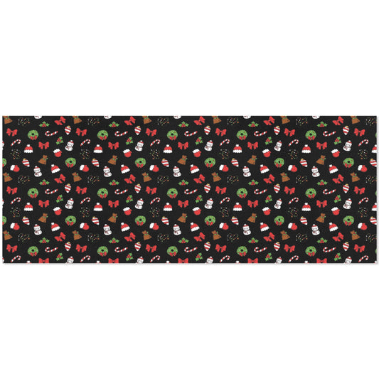 Christmas Time Gift Wrapping Paper 58"x 23" (3 Rolls)