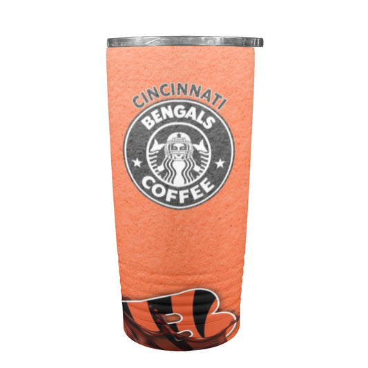 Bengals 20oz Insulated Stainless Steel Mobile Tumbler