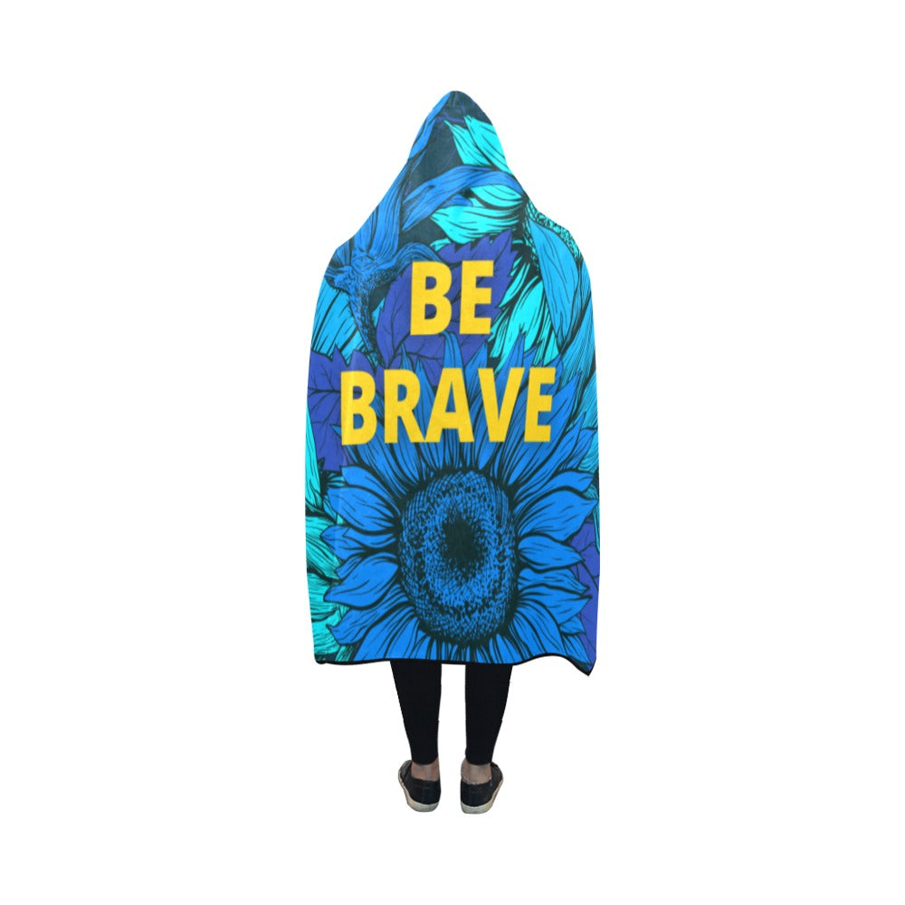 Be Brave Hooded Blanket 50''x40''