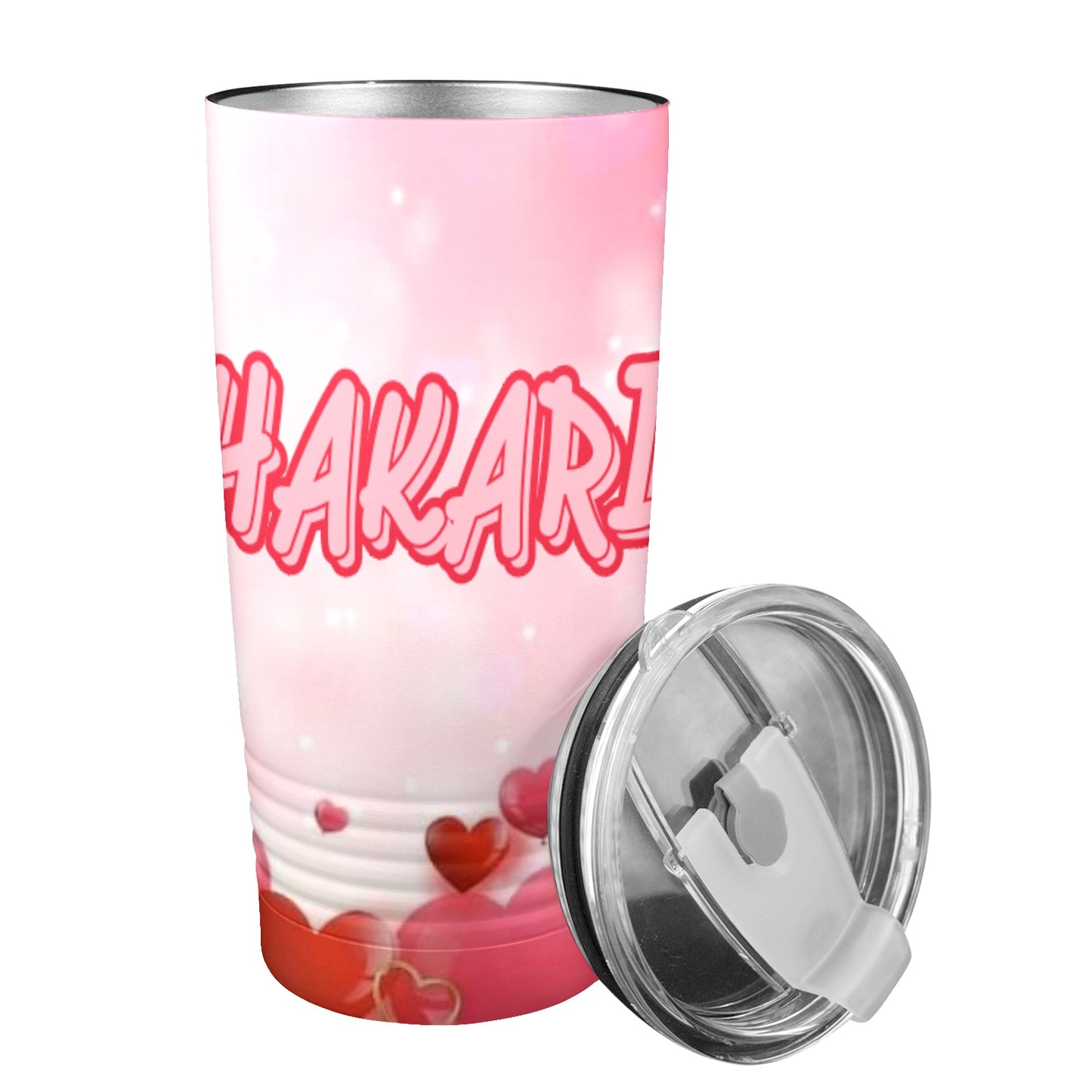 PERSONALIZED Valentine’s Day 20oz Insulated Stainless Steel Mobile Tumbler