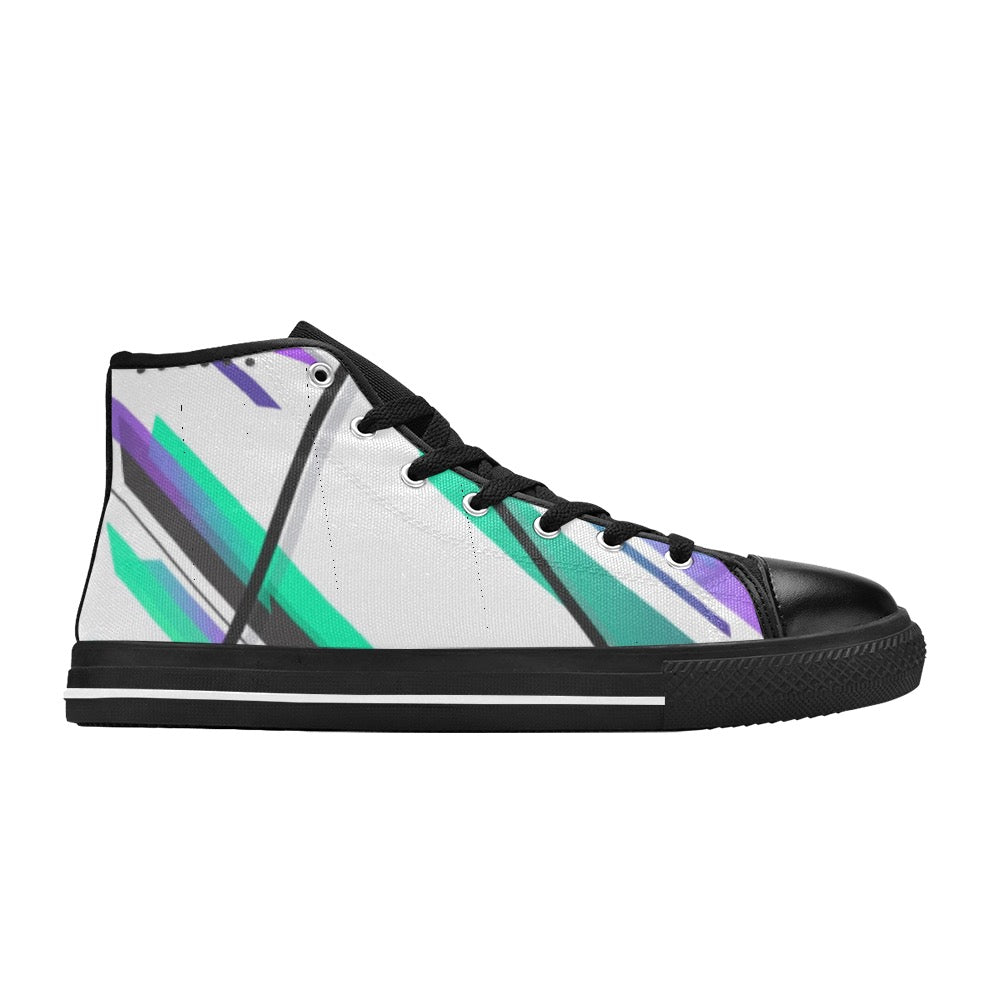 Retro Skate High Top Shoes- Kid