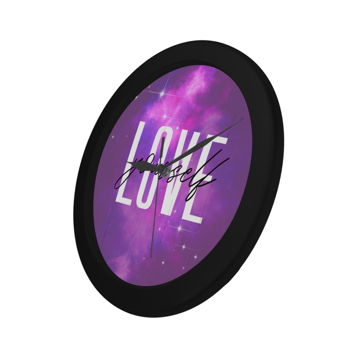 Love Yourself Circular Wall clock