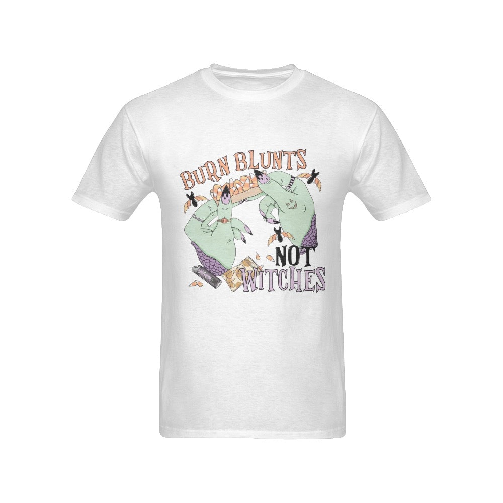 Burn blunts not witches Men's T-Shirt