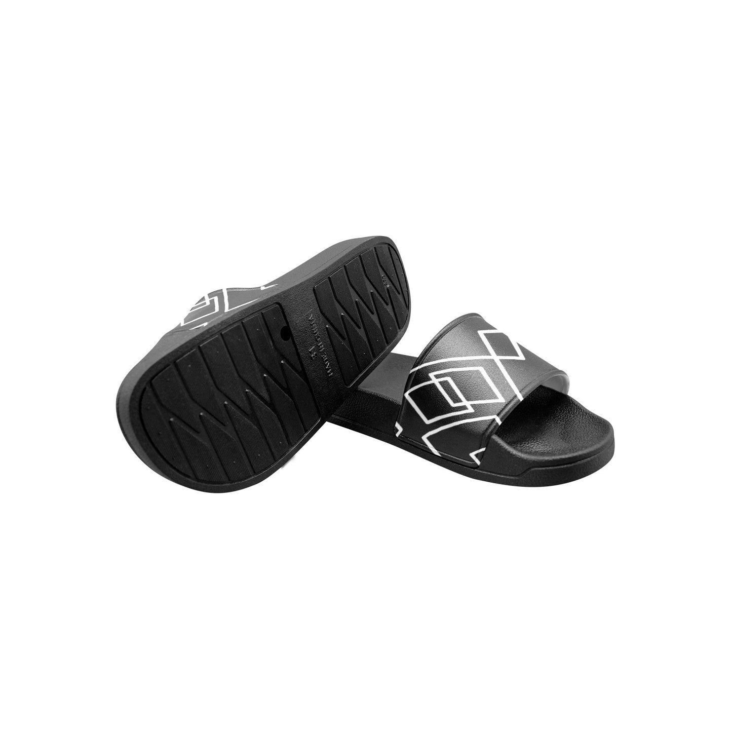 Black Squared Kids Slides
