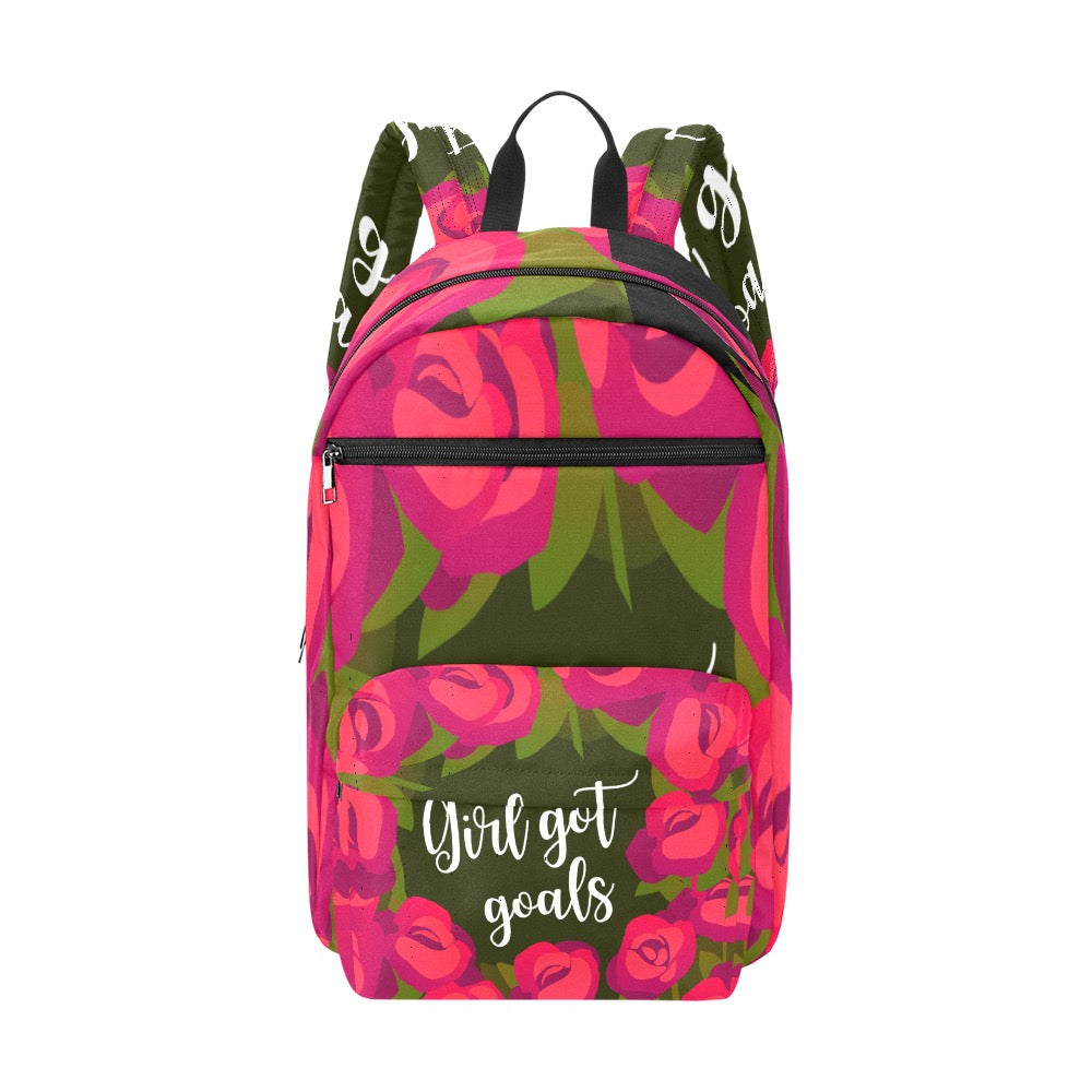 Girl got goals Large Capacity Travel Backpack