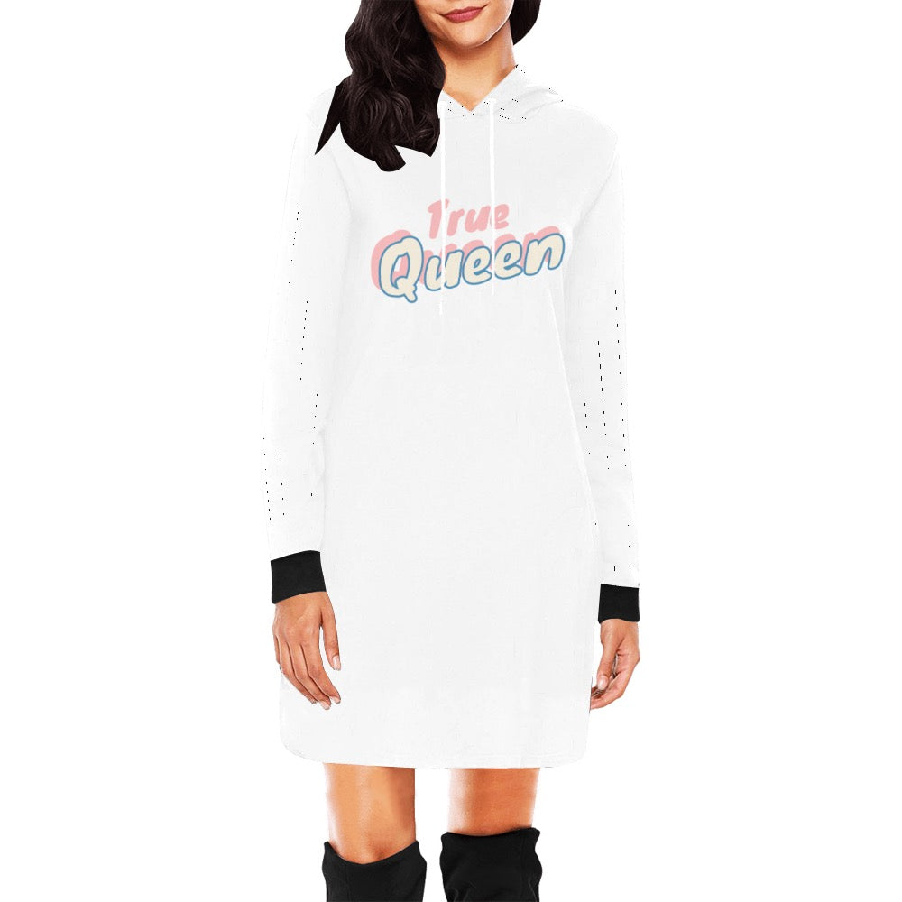 True Queen Hoodie Mini Dress