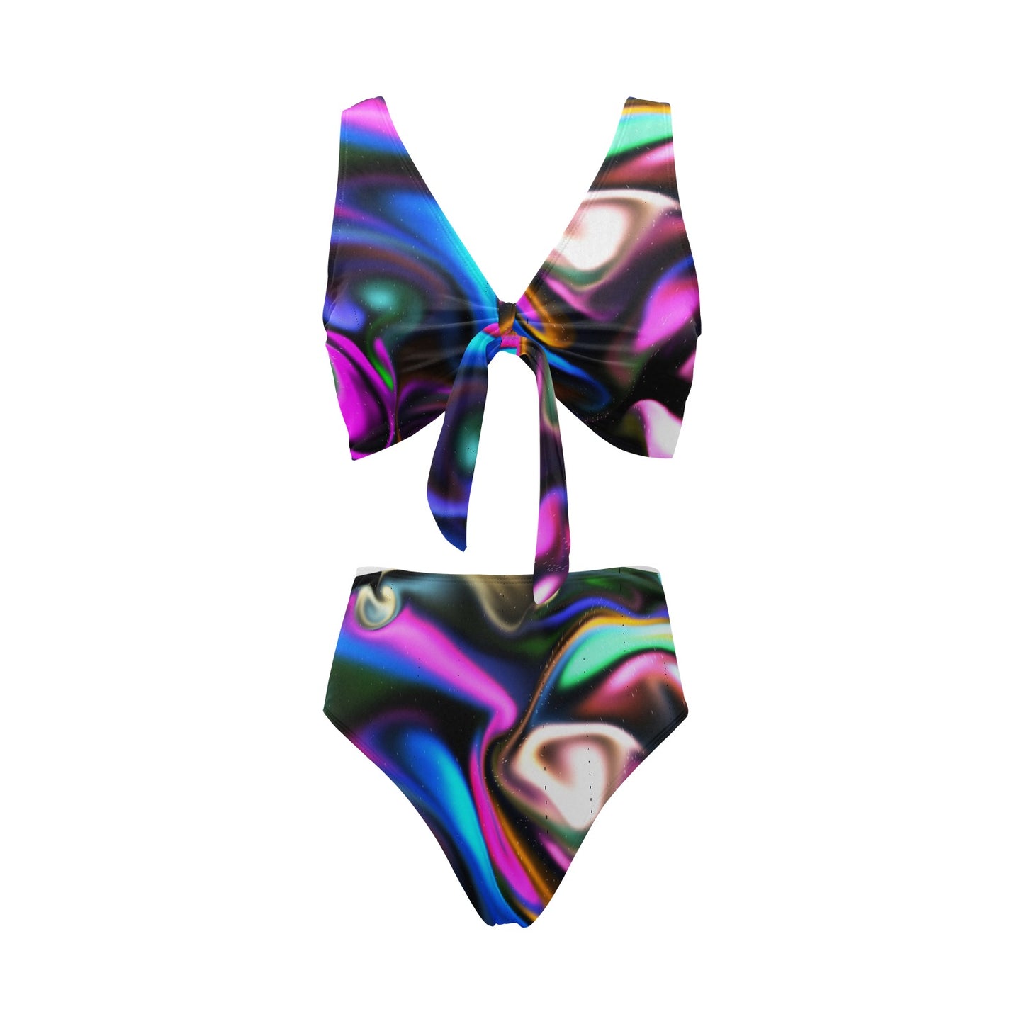 Retroverse Bow Tie Bikini Swimsuit