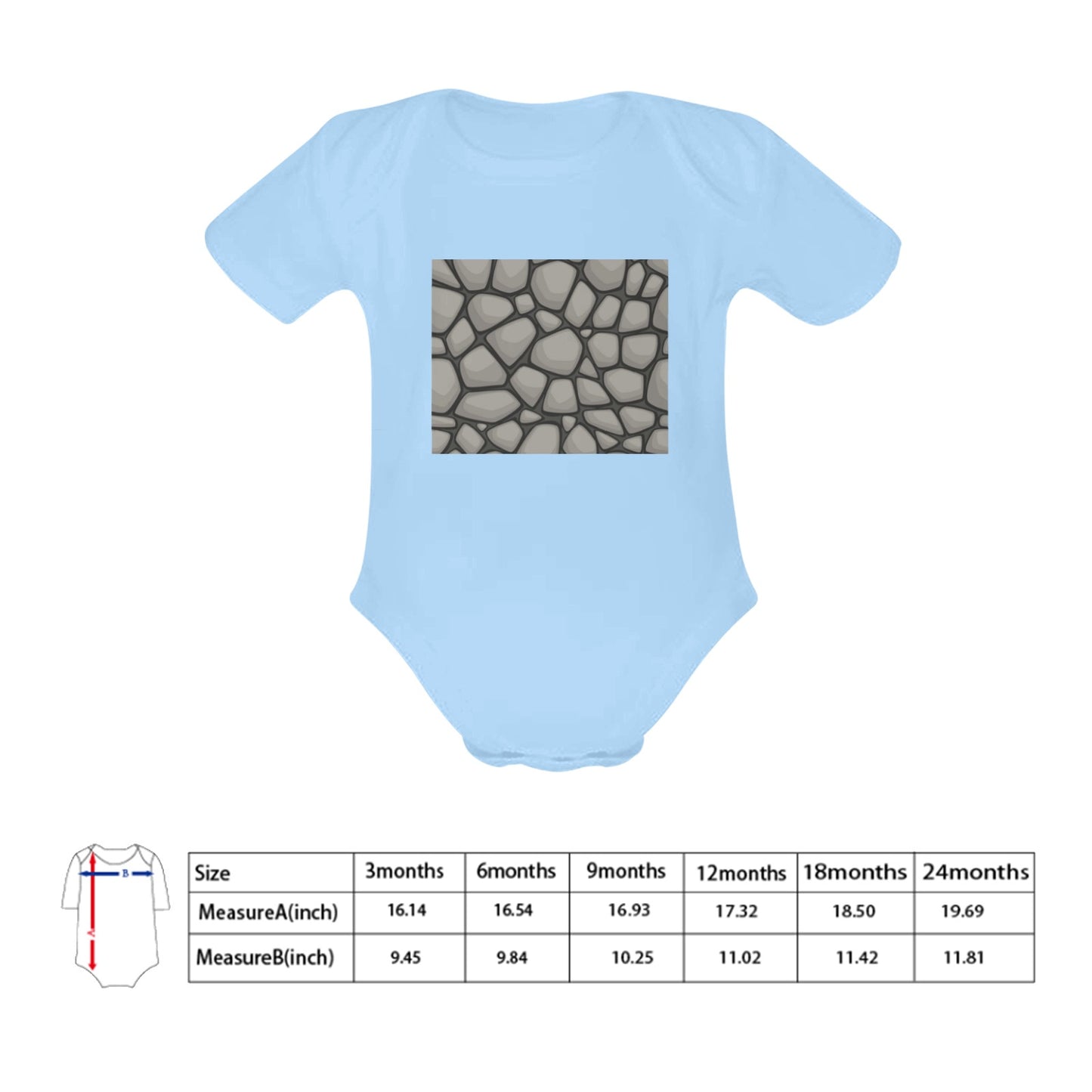 Rock Climb Baby Onesie