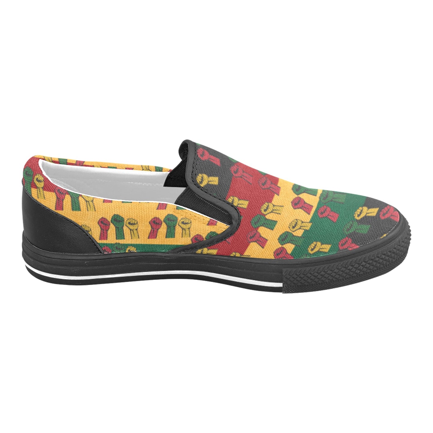 Fist of Unity Women's Slip-on Shoes