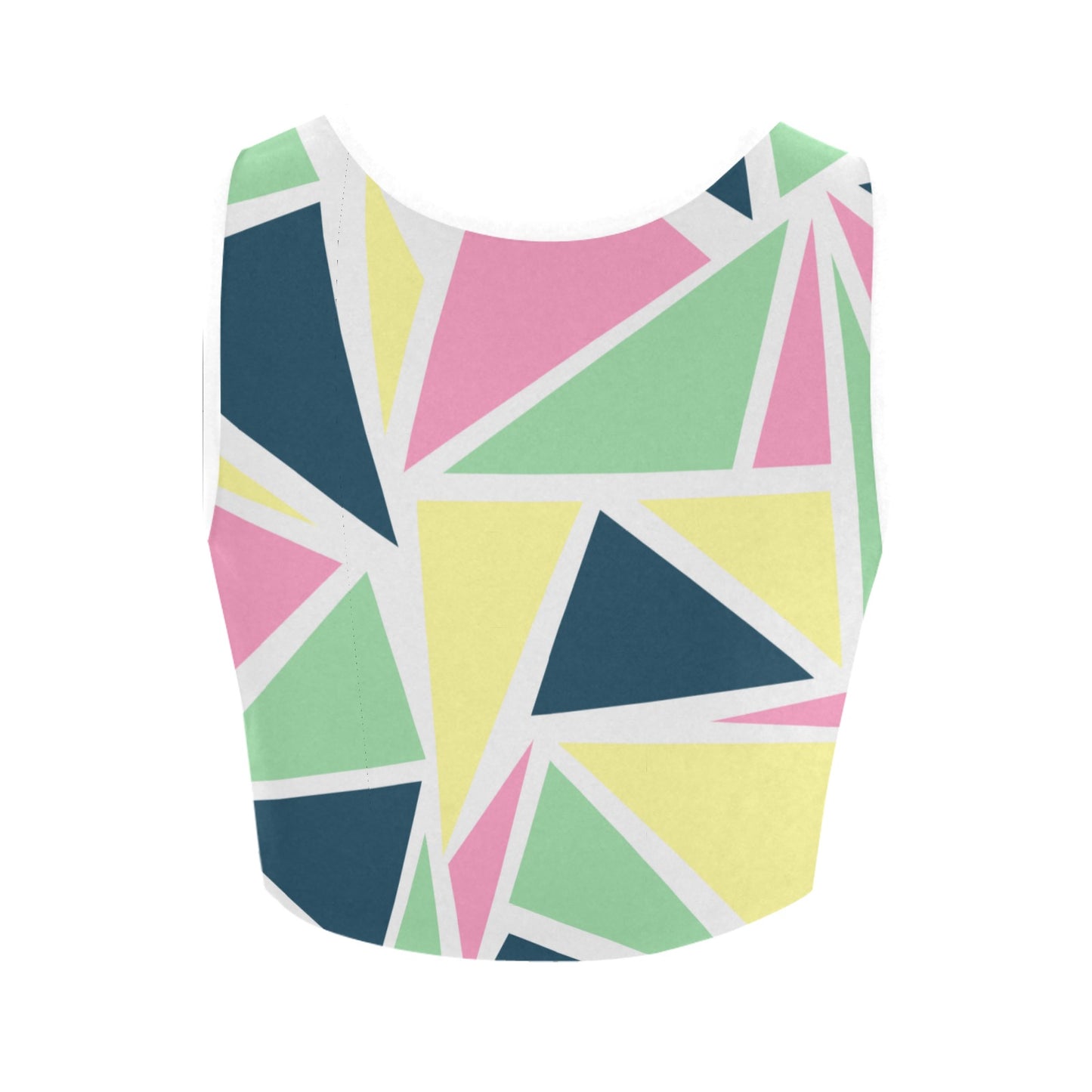 Colored Angles Women's Crop Top