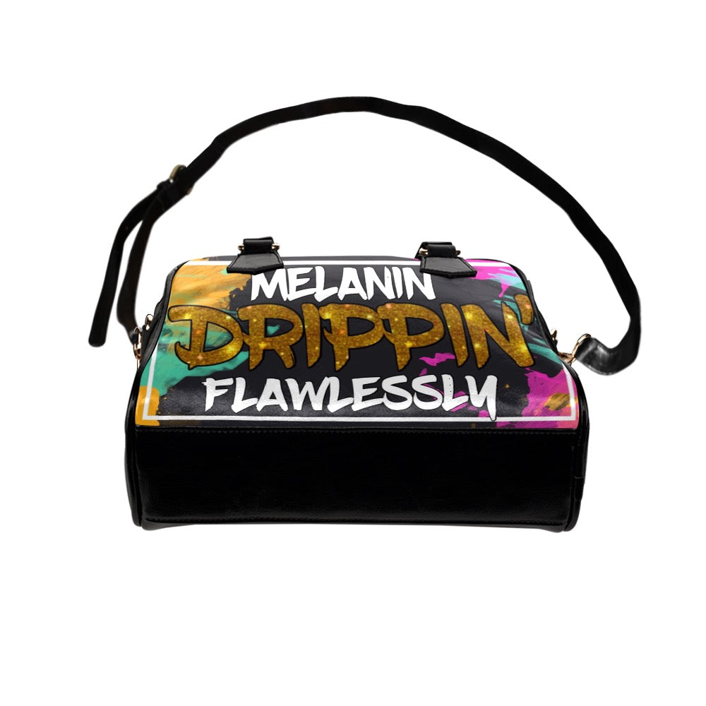 Melanin DRIPPIN Flawlessly Shoulder Handbag