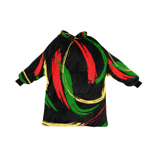 For the culture Blanket Hoodie for Adults