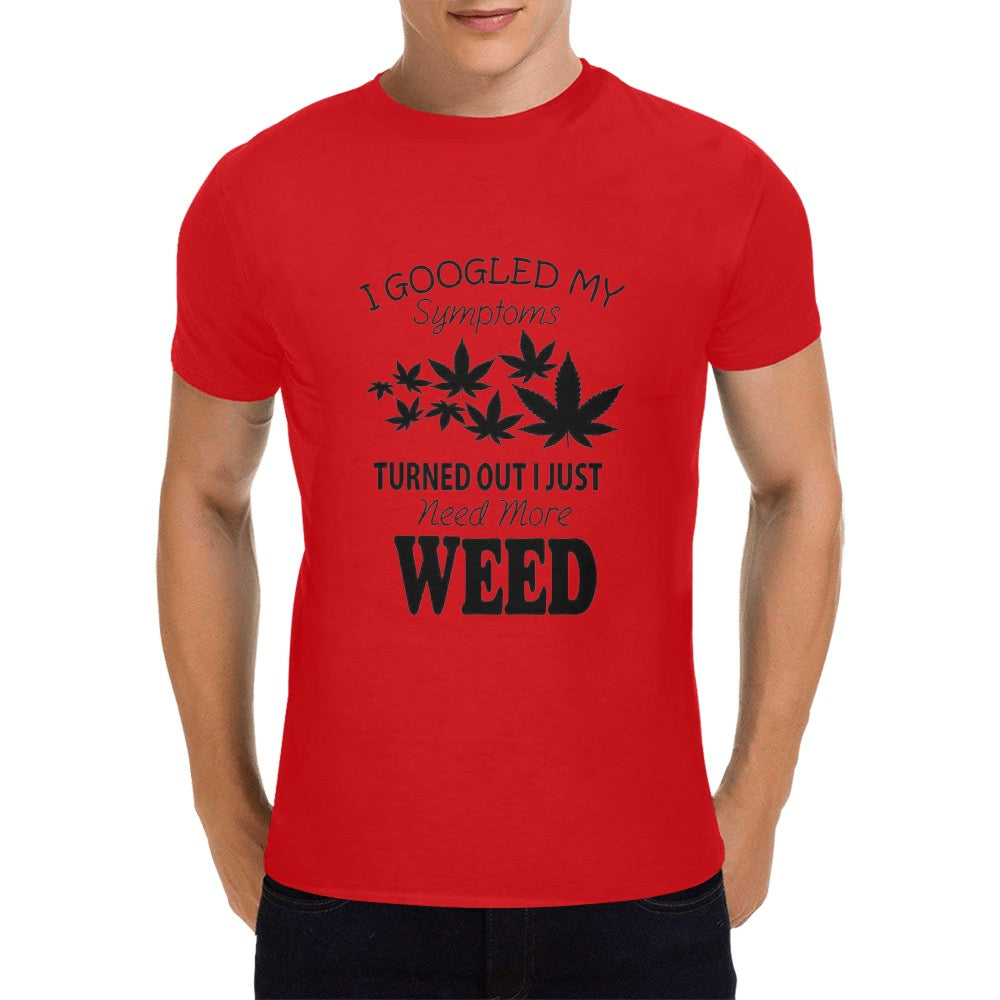 Symptoms is Weed 420 Men's T-Shirt