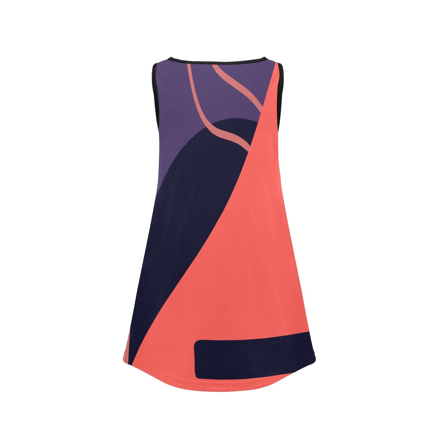 Orange You Girls' Sleeveless Dress