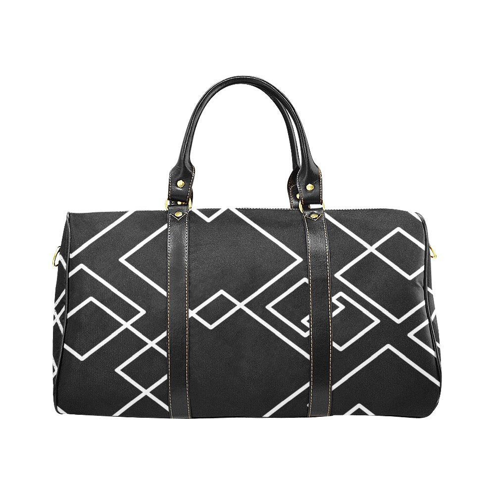 Black Squared Travel Bag/Small