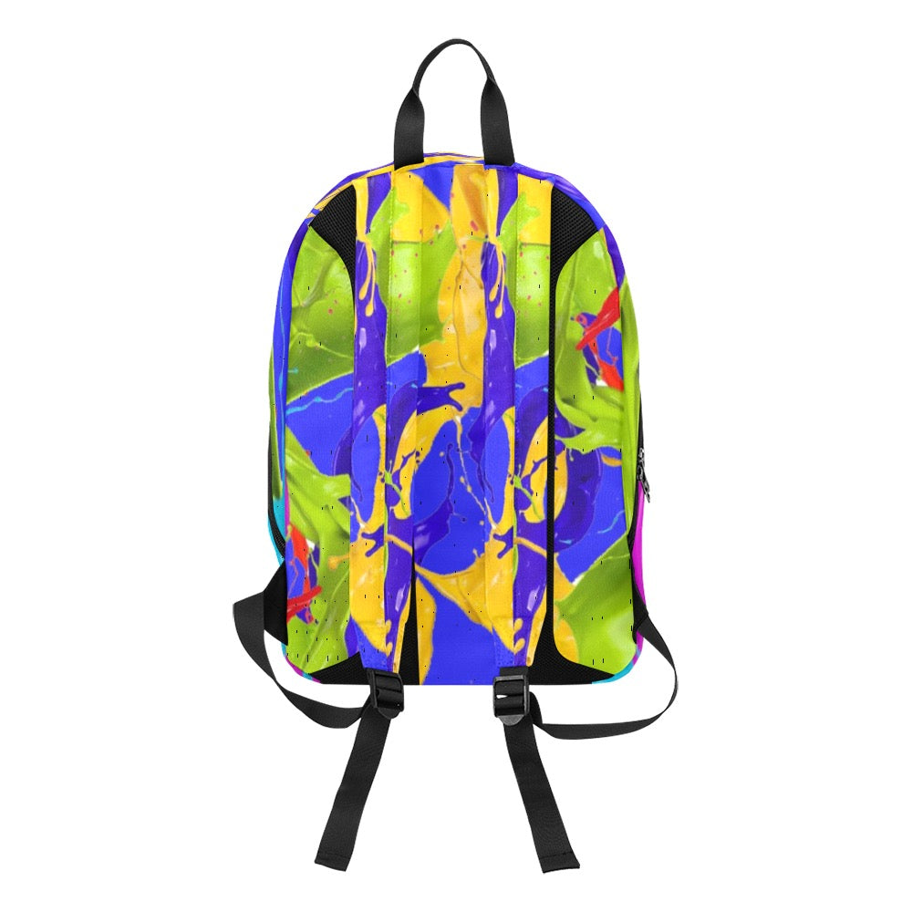 Color Mix Large Capacity Travel Backpack